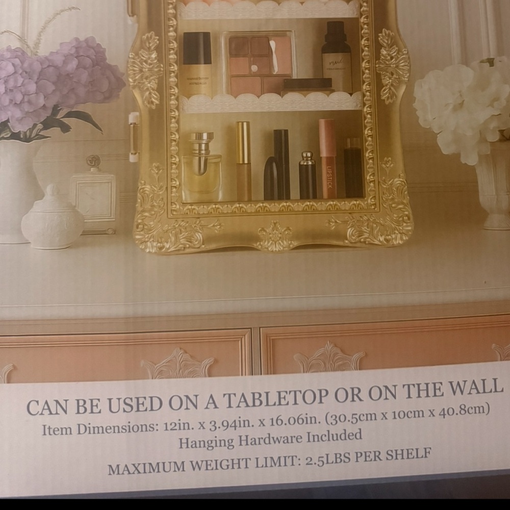 Five Below Gilded Display Shelf - Picture 6 of 6